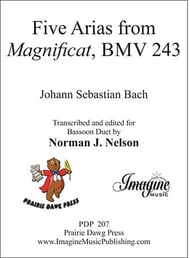Five Arias from Magnificat, BWV 243 Bassoon Duet cover Thumbnail
